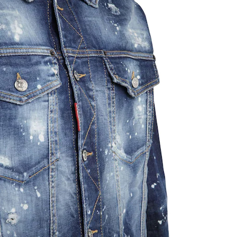 Zimvi Sports Good Supplier Unique Design Top Product Winter Wear New Style Men Wear Denim Jackets - Image 3