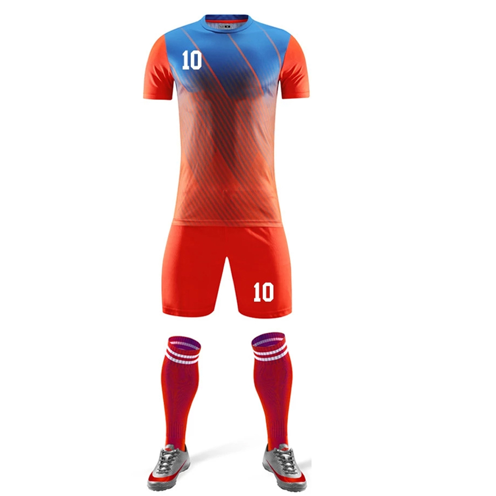 Custom Made 2025 Short Sleeve Soccer Jersey For Sports Adult Wear Easy To Wash Good Selling Sports Wear Soccer Uniforms - Image 2