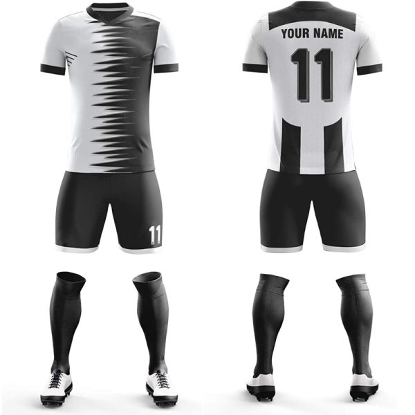 Soccer uniform kit for tournaments and practice sessions