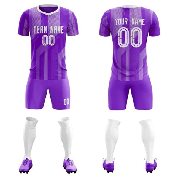 Soccer uniform kit for tournaments and practice sessions