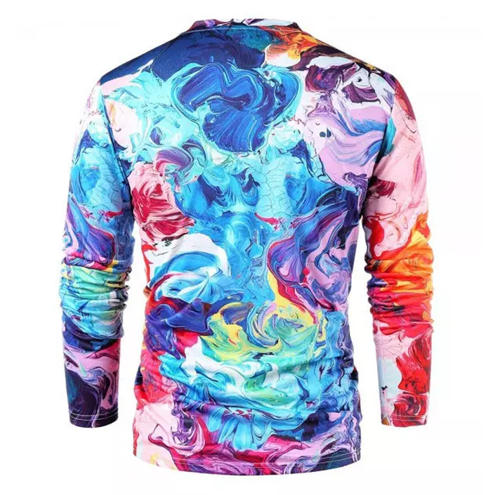 Zimvi Sports Pullover Style Unique Colorful Fashion Hooded Sweatshirt For Men New Trendy Breathable Customized Made Sublimation Sweatshirts - Image 3