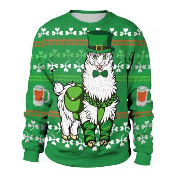 Performance sublimation sweatshirt made from moisture-wicking fabric