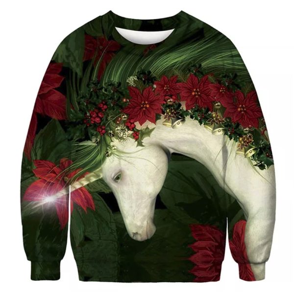 Performance sublimation sweatshirt made from moisture-wicking fabric
