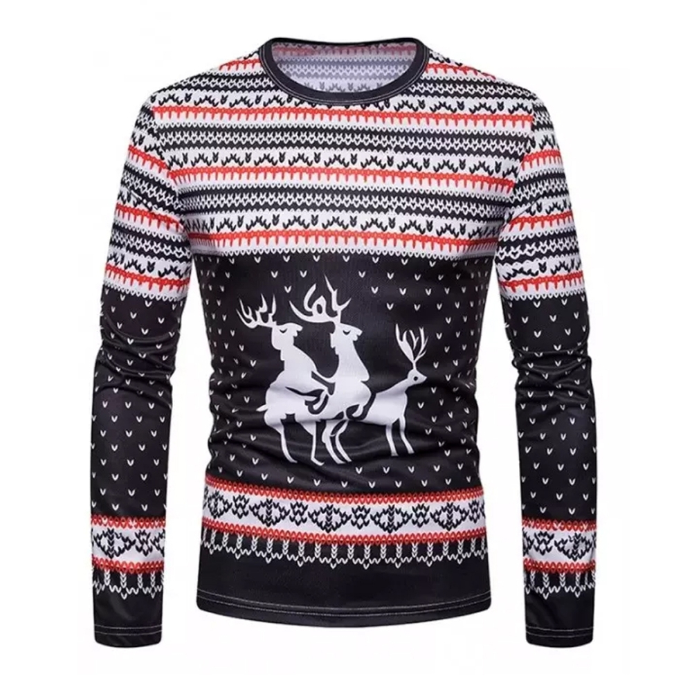 Performance sublimation sweatshirt made from moisture-wicking fabric