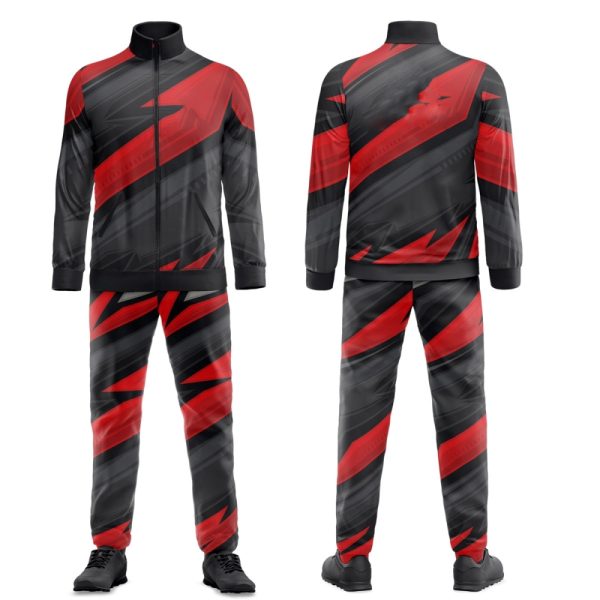 Personalized sublimation sports tracksuit with custom logo printing