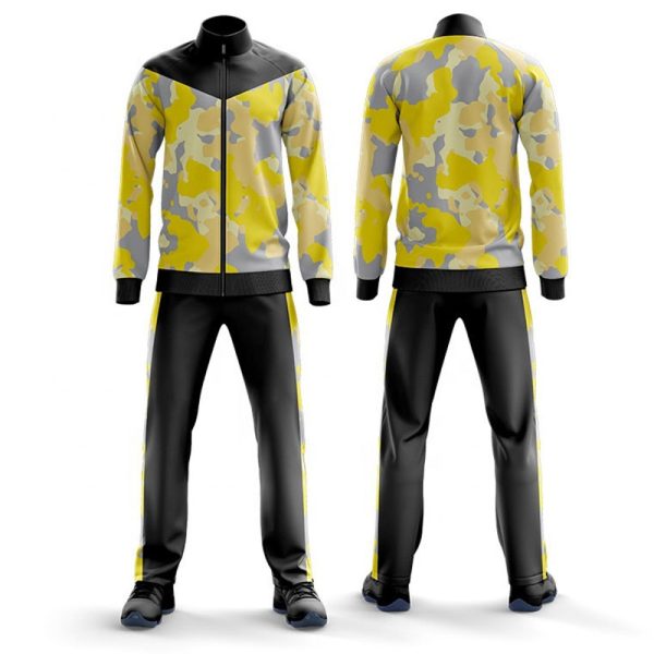 Personalized sublimation sports tracksuit with custom logo printing