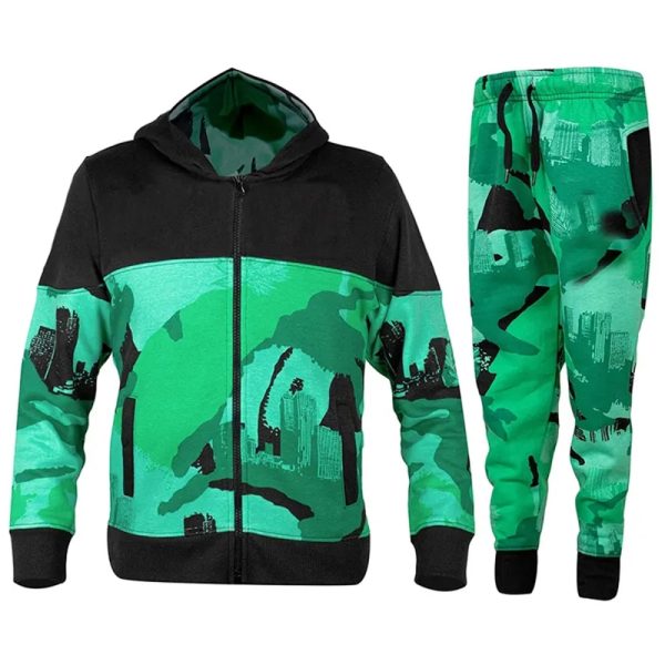 Personalized sublimation sports tracksuit with custom logo printing