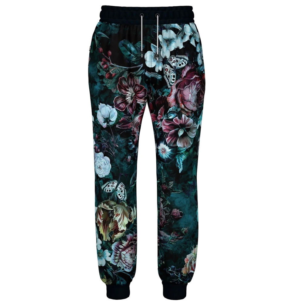 Custom sublimation trouser made from breathable polyester fabric with all-over print