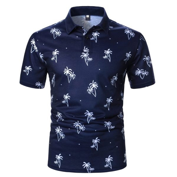 Breathable polyester sublimation polo shirt for sports and golf wear