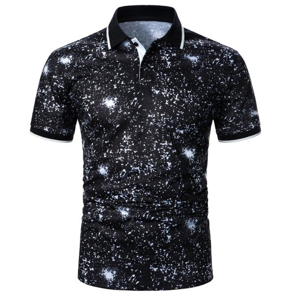 Breathable polyester sublimation polo shirt for sports and golf wear