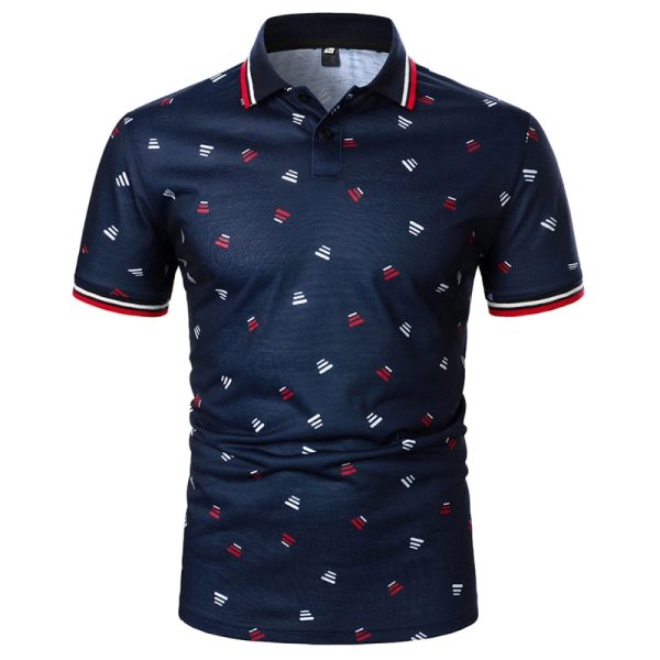 Breathable polyester sublimation polo shirt for sports and golf wear
