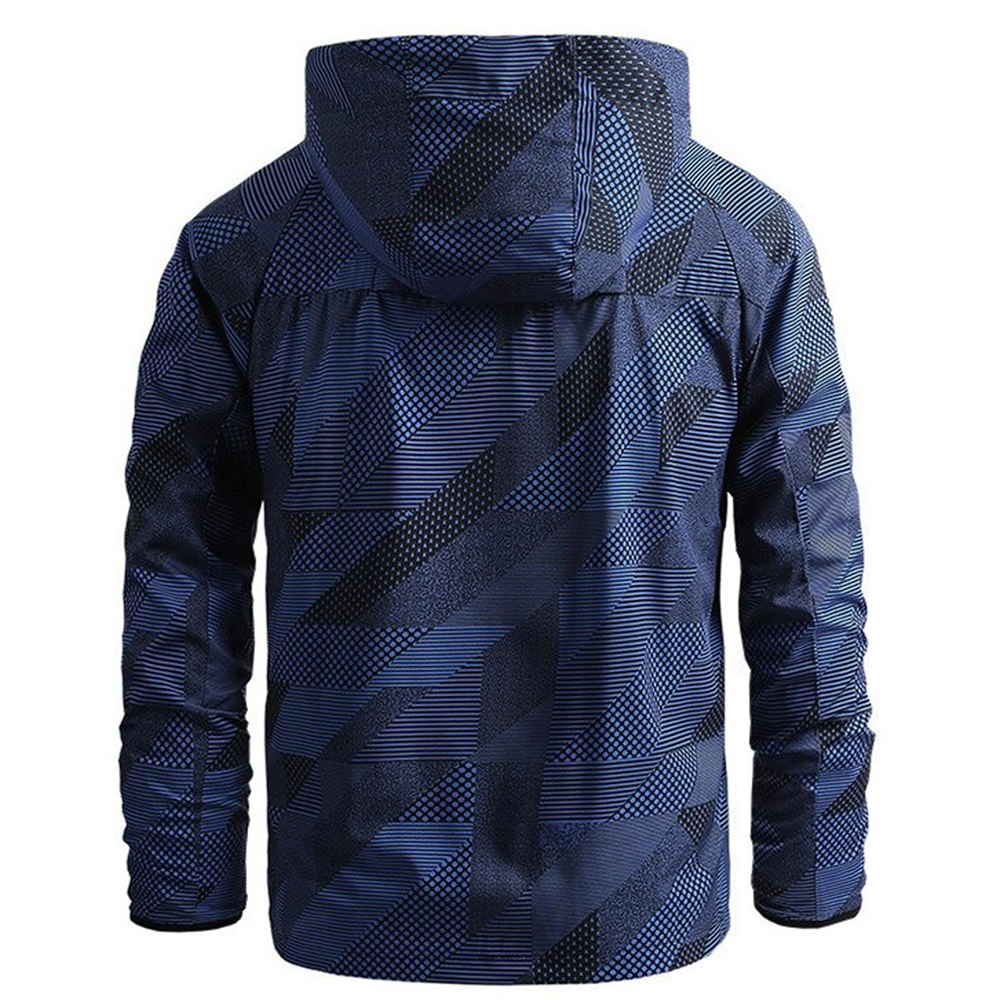 Zimvi Sports Lightweight Comfortable Make Own Hot Sale New Design Nylon Rain Proof With Hooded Men Wear Waterproof Or Windbreaker Jackets - Image 2