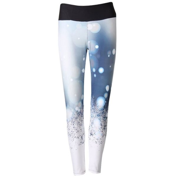 High-waisted women’s leggings with stretch fabric for yoga and fitness