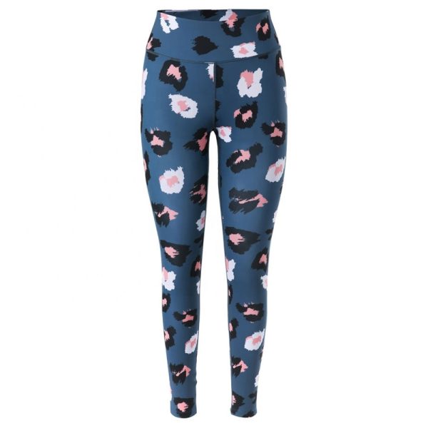 High-waisted women’s leggings with stretch fabric for yoga and fitness