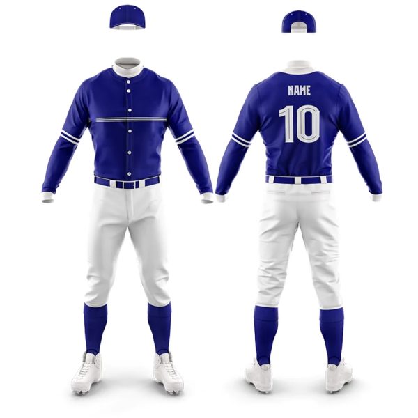 Men’s baseball uniform with jersey and pants se