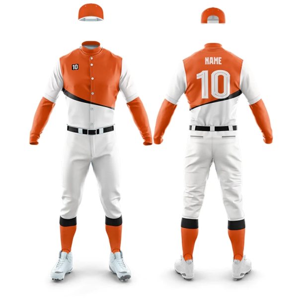Men’s baseball uniform with jersey and pants se