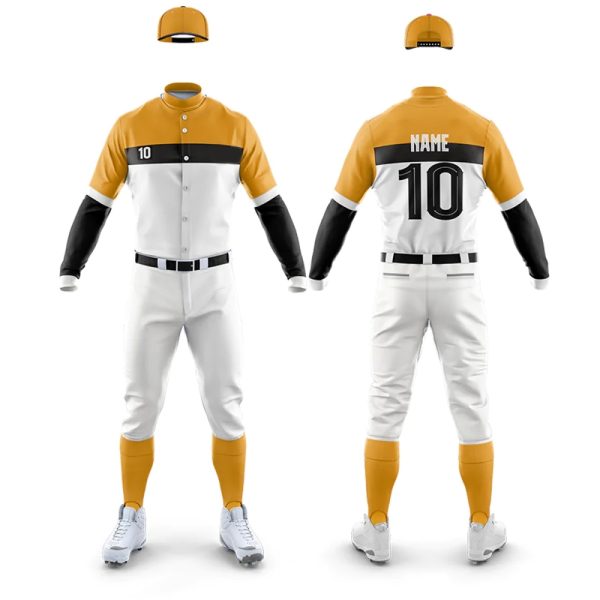 Men’s baseball uniform with jersey and pants se