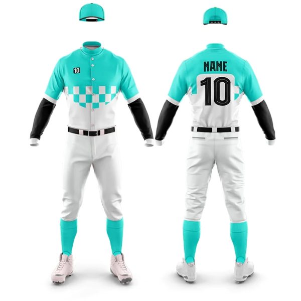 Men’s baseball uniform with jersey and pants se