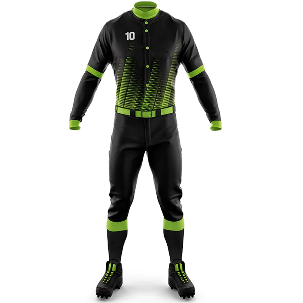 New Trendy High Demanded Digital Sublimation Team Wear Your Own Printing Latest Design Good Quality Sports Wear Baseball Uniform - Image 2