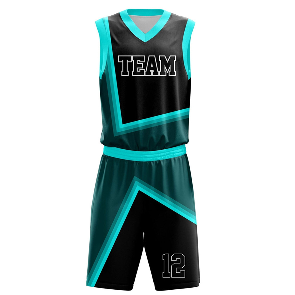 Professional Made Basketball Uniform Factory Manufactured Sports Wear Breathable Basketball Uniform - Image 2