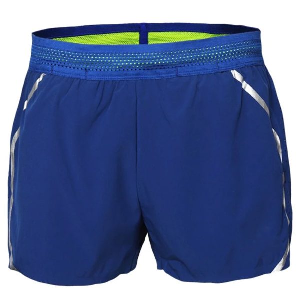Breathable gym shorts designed for running and training.