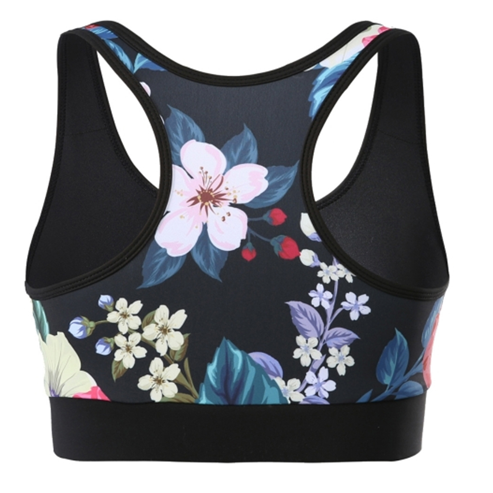 Zimvi Sports With Wholesale Rate OEM ODM High Quality Women Sports Bra Sublimation Digital Print Customize Push Up Yoga Fitness Gym Bra - Image 3