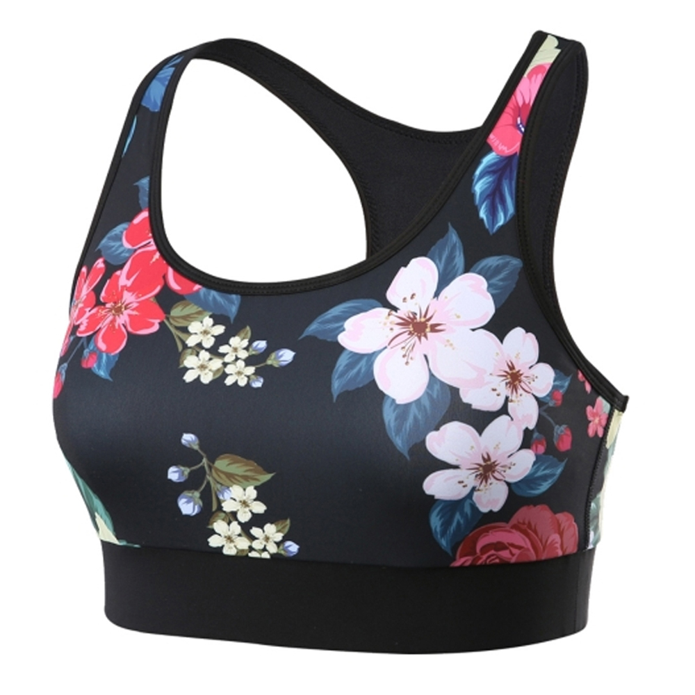 Zimvi Sports With Wholesale Rate OEM ODM High Quality Women Sports Bra Sublimation Digital Print Customize Push Up Yoga Fitness Gym Bra - Image 2