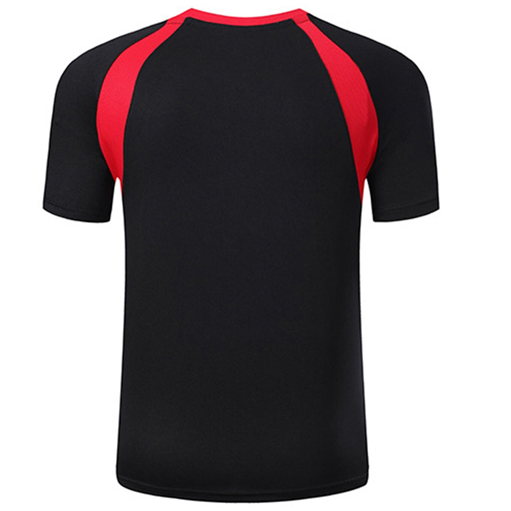 2025 Blue Color Short Sleeve Wholesale Rate Custom Highest Quality Breathable Product New Arrival Men Wear Fitness Gym T-Shirt - Image 4