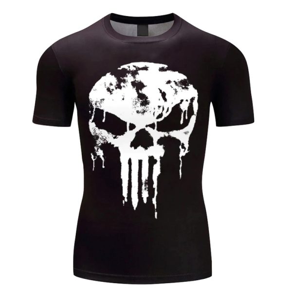 Lightweight performance gym t-shirt for training and fitness