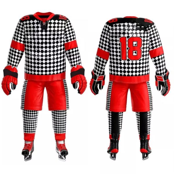 Professional ice hockey outfit for team matches and training
