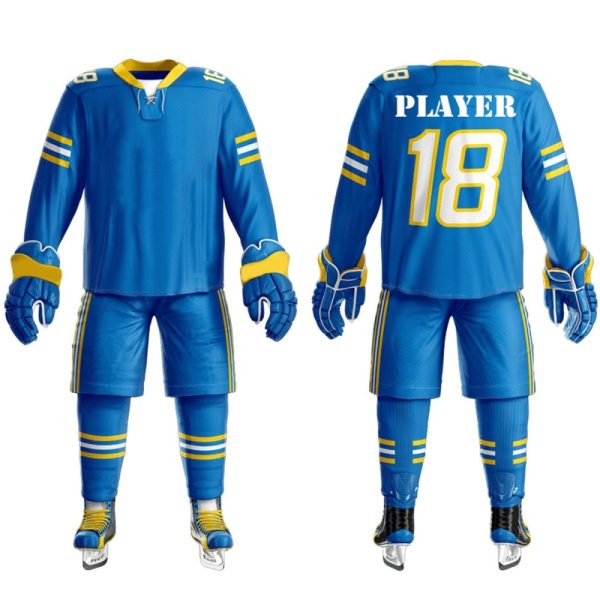 Professional ice hockey outfit for team matches and training