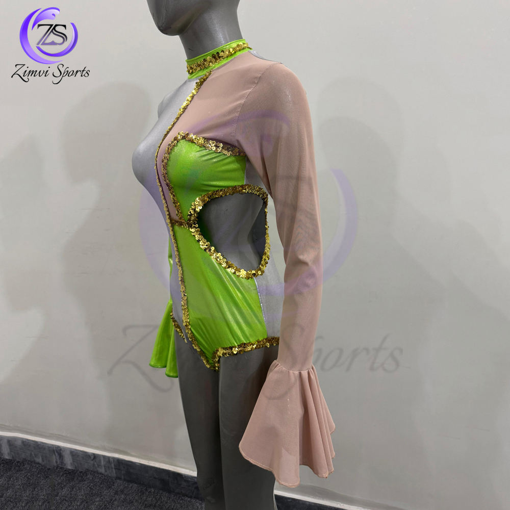 For Wholesale Elegant Majorette Uniform Dance Team Outfit Parade Costume Marching Band Glitter Rhinestone Stage Performance Wear - Image 4