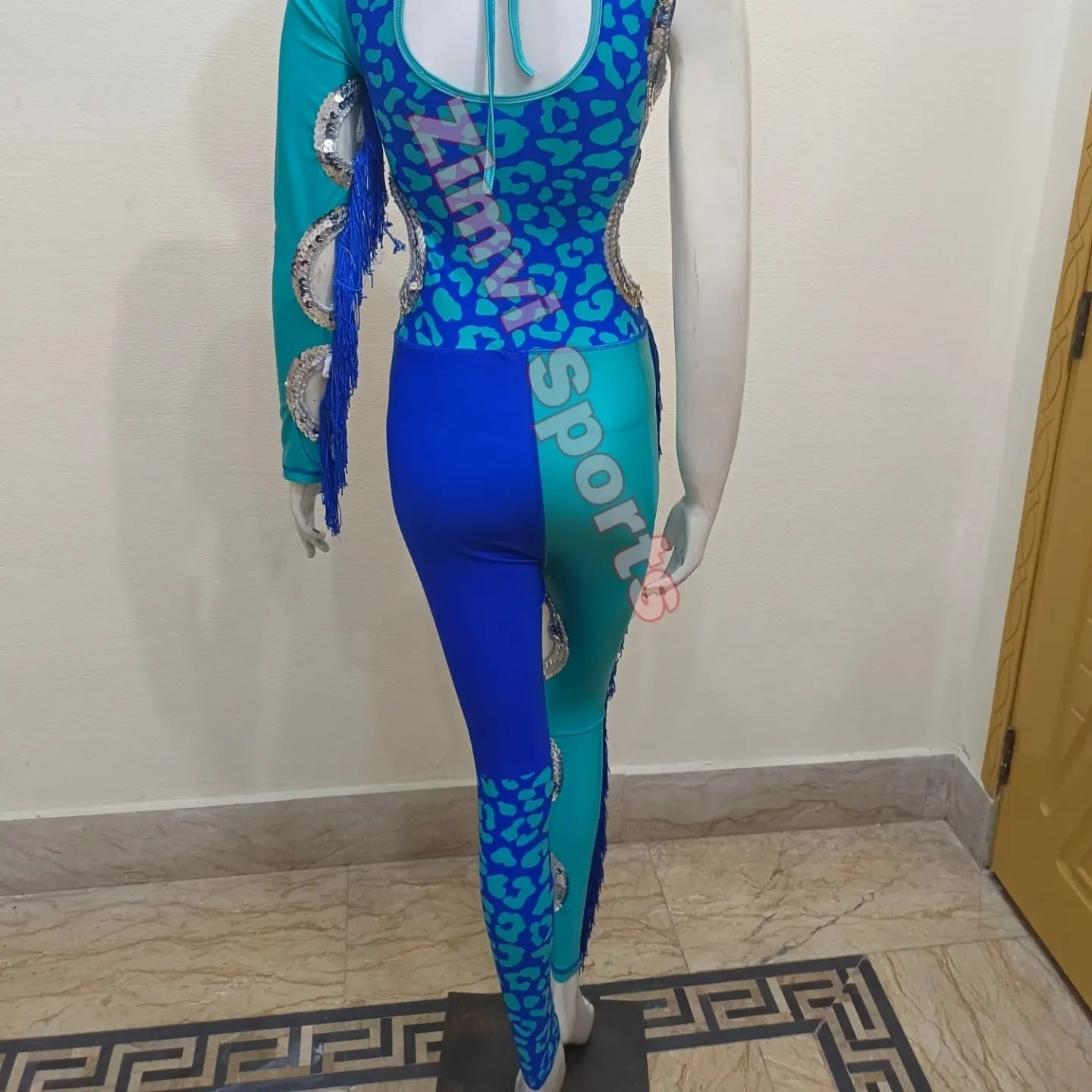 Zimvi Sports High Quality Majorette Uniform Customizable Cheerleading Dance Team Marching Parade Costumes Polyester Stage Outfits - Image 2