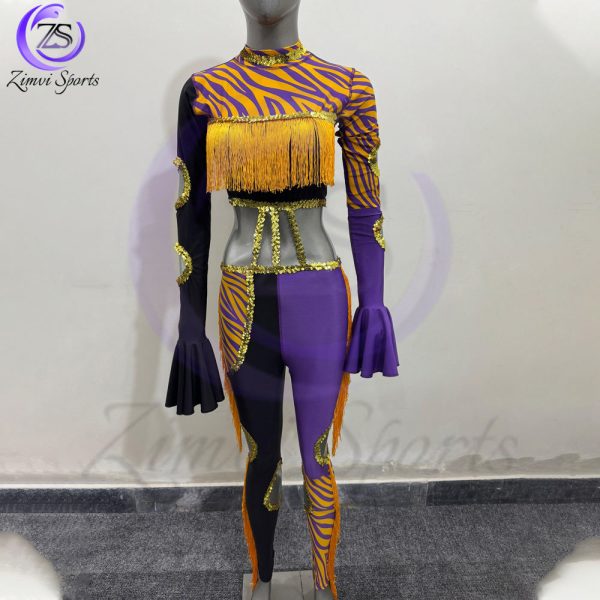 Stylish majorette costume for parades, festivals, and stage performances