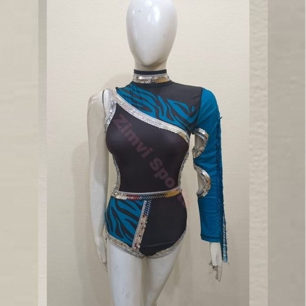 Team majorette uniform for dance and marching band performances