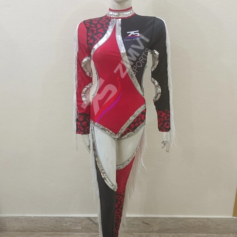 Team majorette uniform for dance and marching band performances.”