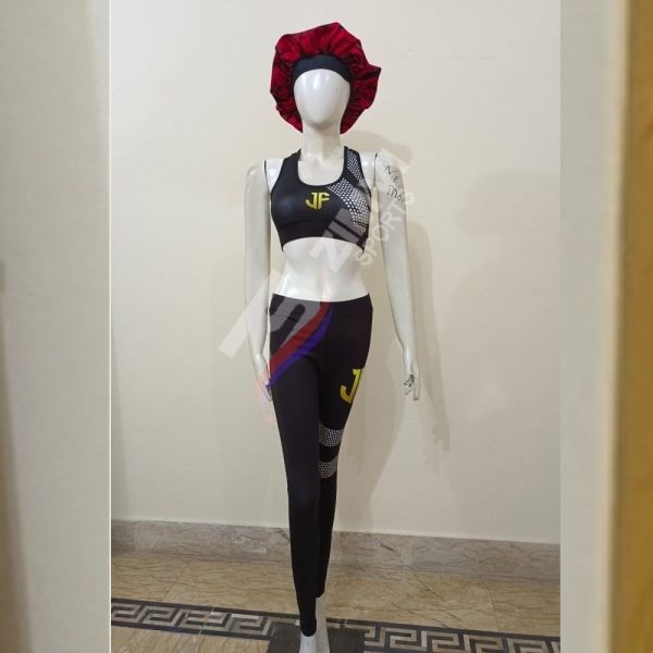 Team majorette uniform for dance and marching band performances