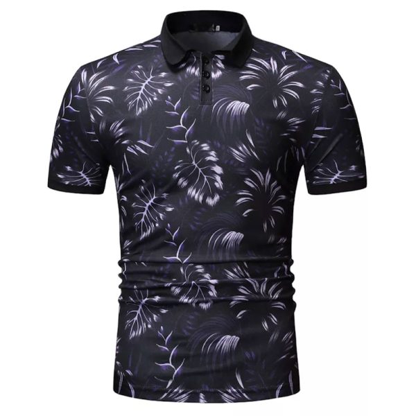 Breathable polyester sublimation polo shirt for sports and golf wear