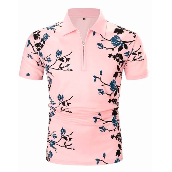 Breathable polyester sublimation polo shirt for sports and golf wear