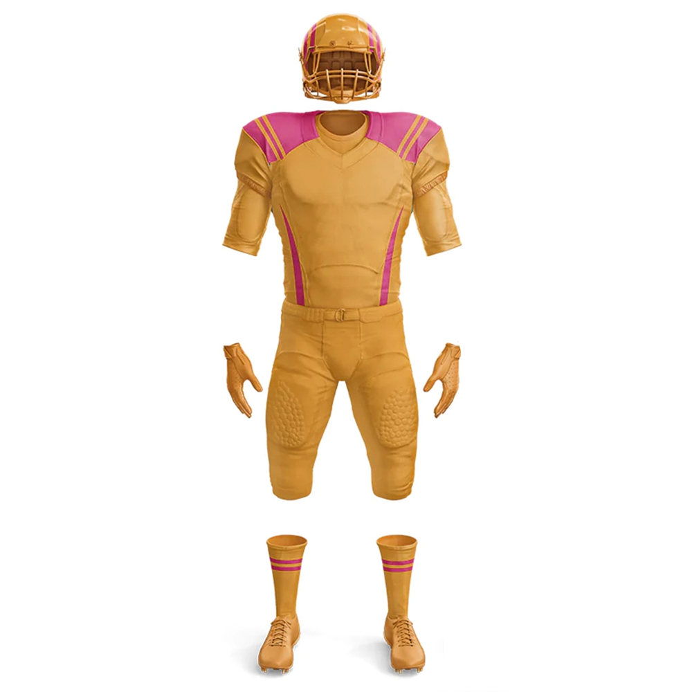 2025 New Hot Sell Blank American Football Training Jersey 100% Polyester Men 2025 Sports Team Wear Unique Style Baseball Uniform - Image 2