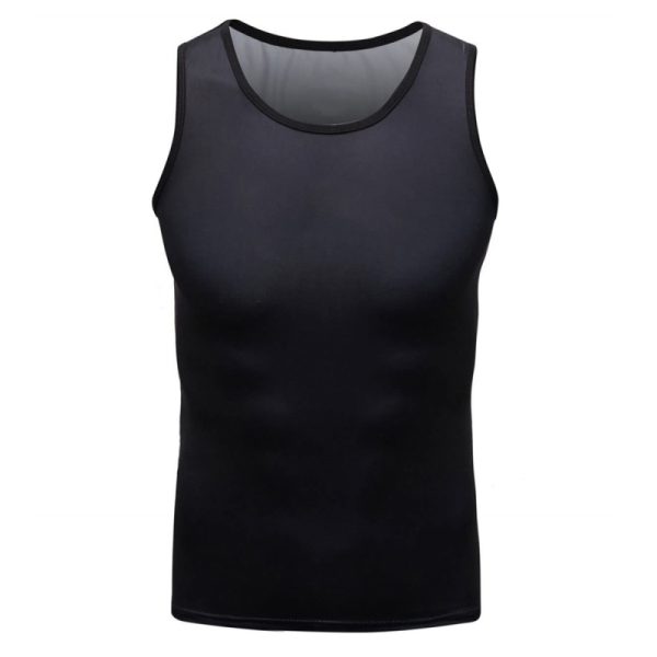 Sleeveless sports tank top for men