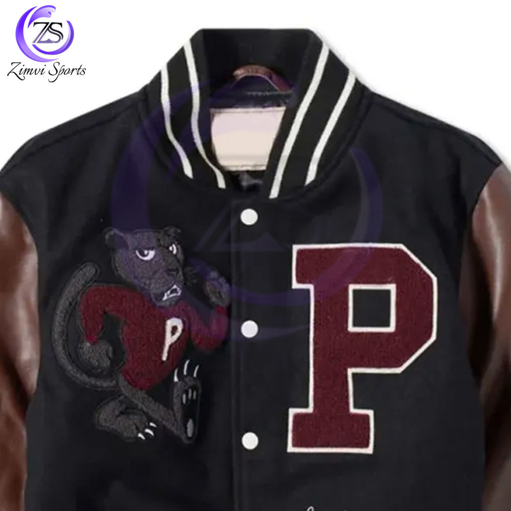 Lightweight Breathable Warm Up Winter Fully Customized Logo Print Adult Wear Men Outer Wear College Baseball Varsity Jackets - Image 2